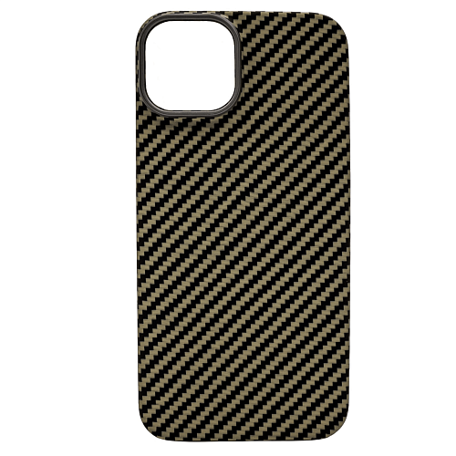 Карбоновый чехол для iPhone 14 KZDOO Kevlar Зеленый 250_100_119533