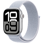 Часы Apple Watch Series 10 46mm Silver Aluminium Case GPS Sport Loop Blue Cloud 250_100_639919