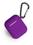 Чехол для AirPods 2 Gurdini Soft Touch - Фиолетовый 500_191_551237