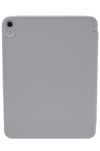 Чехол-книжка для iPad Air 4/5 10.9 3 загиба силиконовый с рамкой Серый 250_100_125594