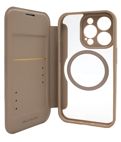 Чехол-книжка DD Skin X Pro с MagSafe для iPhone 14 Pro Max Бежевый 250_100_125299