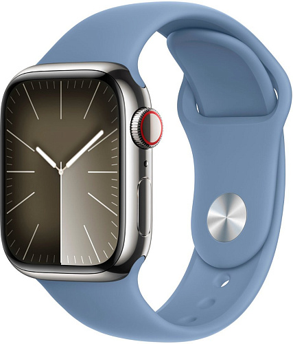 Ремешок Apple Watch 45 мм Sport Band Slate Blue M/L 250_100_117598