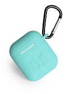Чехол для AirPods 2 Gurdini Soft Touch - Мятный 500_191_551223