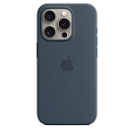 Чехол Apple iPhone 15 Pro Max Silicone Case with MagSafe -  Storm Blue 250_100_761703