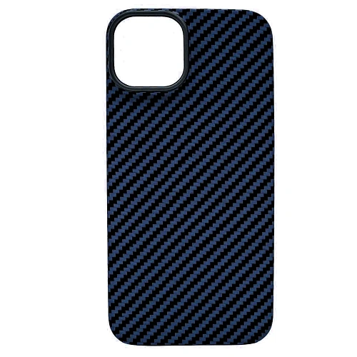 Карбоновый чехол для iPhone 15 Pro Max Luxo Синий 250_100_137622