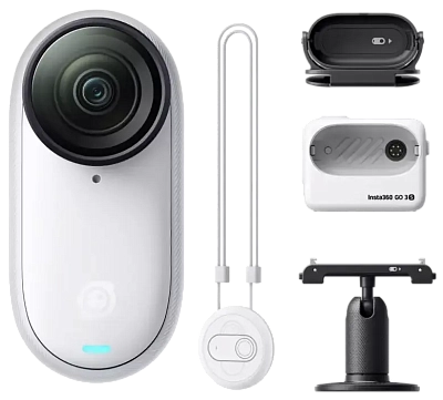 Экшн-камера Insta360 GO 3S 64GB White 400_400_765567