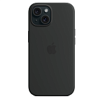 Чехол для iPhone 15 Silicone Case with MagSafe - Black 250_100_761882