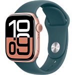 Часы Apple Watch Series 10 46mm Rose Gold Aluminium Case GPS Sport Band Lake Green M/L 250_100_639885