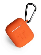 Чехол для AirPods 2 Gurdini Soft Touch - Оранжевый 500_191_551225