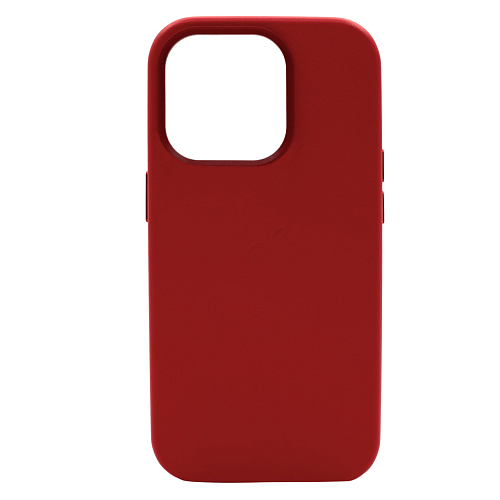 Чехол для iPhone 14 Pro Max кожаный с MagSafe Красный 250_100_124185