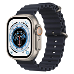 Часы Apple watch Ultra 49mm Titanium Case GPS+Cellular Ocean Band Midnight 250_100_641059