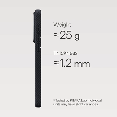 Чехол для Samsung Galaxy S26 Plus Pitaka Edge Ultra-Slim - Black 400_400_762079