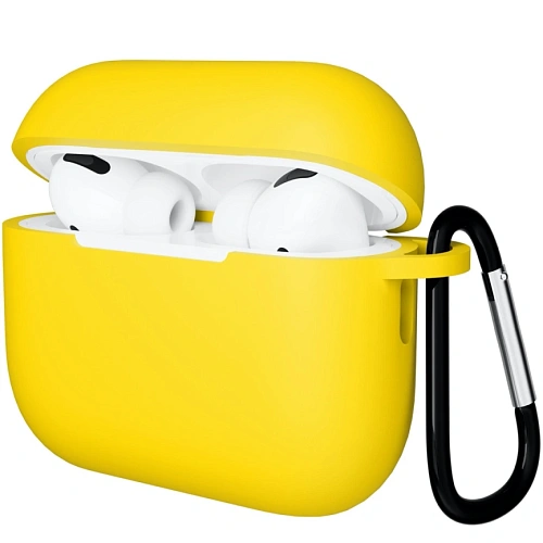 Чехол для AirPods Pro 3 Gurdini Soft Touch - Желтый 250_100_551747