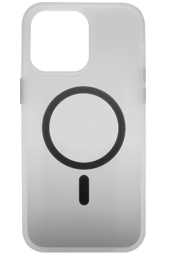 Чехол для iPhone 13 Pro Max с MagSafe матовый градиент Черный 250_100_123669
