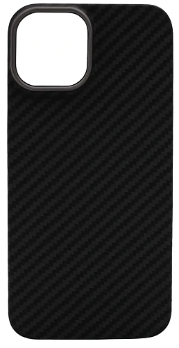 Карбоновый чехол для iPhone 14 Plus WiWU Kevlar с Magsafe Black 250_100_532203