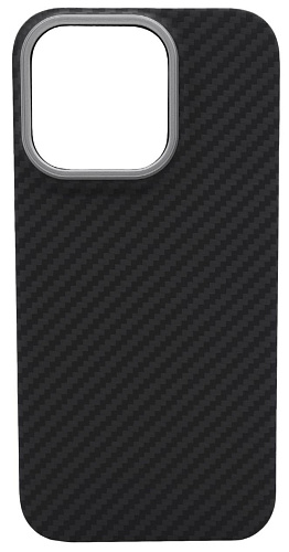 Карбоновый чехол для iPhone 14 Pro KZDOO Kevlar Черный 250_100_137562