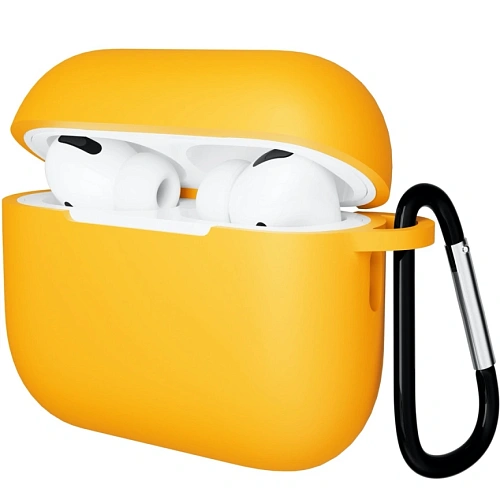 Чехол для AirPods Pro 3 Gurdini Soft Touch - Оранжевый 250_100_551759