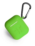 Чехол для AirPods 2 Gurdini Soft Touch - Зеленый 500_191_551217