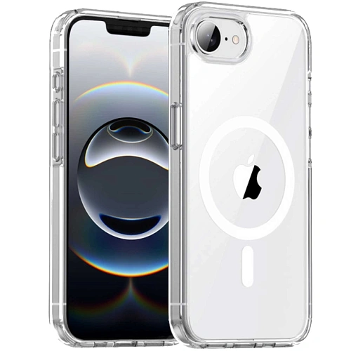 Чехол Gurdini для iPhone 16/17e с MagSafe - Прозрачный 250_100_533293