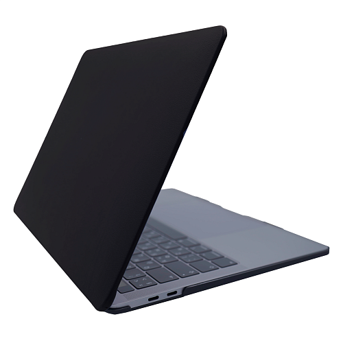 Кожаный чехол DDC PU Skin на MacBook Pro 14.2 Черный 250_100_131086