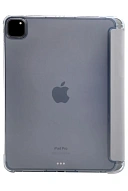 Чехол-книжка для iPad Pro 12.9 3 загиба силиконовый с рамкой Серый 500_191_707864