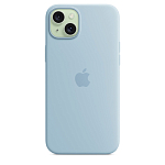 Чехол Apple iPhone 15 Plus Silicone Case with MagSafe -  Light Blue 250_100_761642