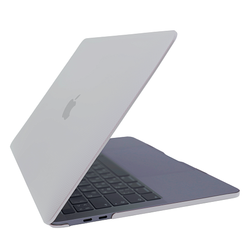 Чехол карбоновый текстура в виде точки DDC Carbon fiber textured на MacBook Pro 13.3 Белый 250_100_130399
