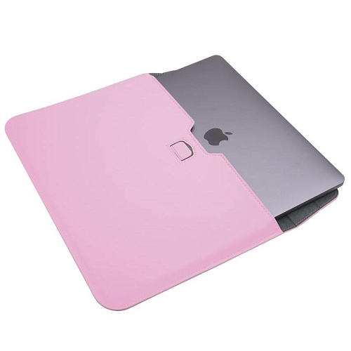 Кожаная сумка-чехол DDC Sleeve with Stand на MacBook 15/16.2 Розовый 250_100_131351