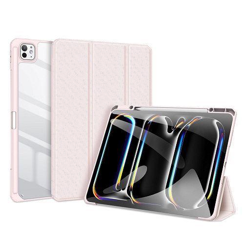 Чехол-книжка для iPad Pro 13 M4 Dux Ducis Toby Series - Pink 250_100_707872