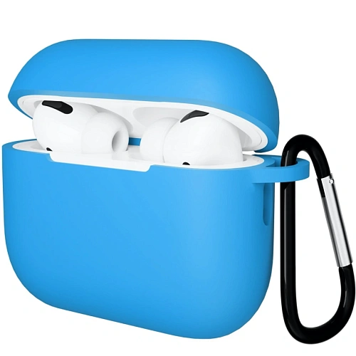 Чехол для AirPods Pro 3 Gurdini Soft Touch - Голубой 250_100_551742