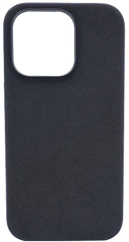 Чехол алькантара для iPhone 14 Pro Max Черный 250_100_533341