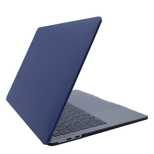 Кожаный чехол DDC PU Skin на MacBook Pro 14.2 Синий 250_100_131443