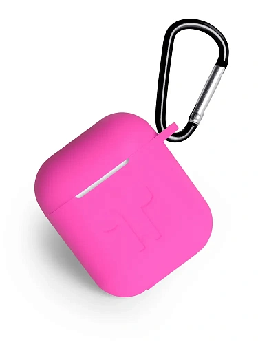 Чехол для AirPods 2 Gurdini Soft Touch - Ярко-розовый 250_100_551243