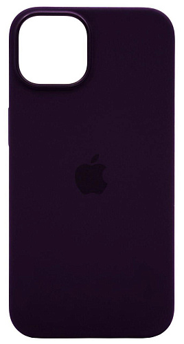 Силиконовый чехол для iPhone 14 Темно-фиолетовый 250_100_532656