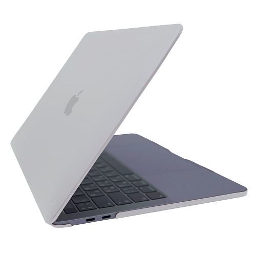 Чехол карбоновый текстура в виде точки DDC Carbon fiber textured на MacBook Pro 14.2 Белый 250_100_131014