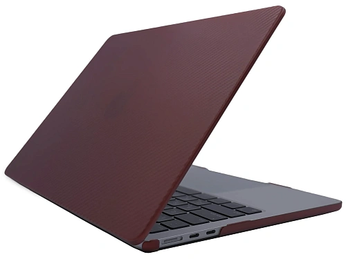 Чехол для MacBook Air 13.6 DDC Carbon Fiber Textured (красный) 250_100_124857