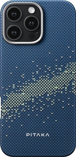 Чехол для iPhone 16 Pro Pitaka StarPeak Tactile Woven Case - Milky Way Galaxy 250_100_761923