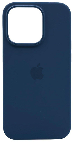 Силиконовый чехол для iPhone 14 Pro Синий 250_100_532591