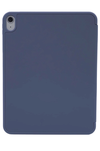 Чехол-книжка для iPad Air 4/5 10.9 3 загиба силиконовый с рамкой Синий 250_100_125599