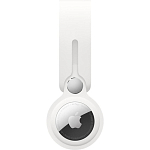 Кожаный брелок-подвеска Apple для AirTag Leather Loop White 250_100_660381