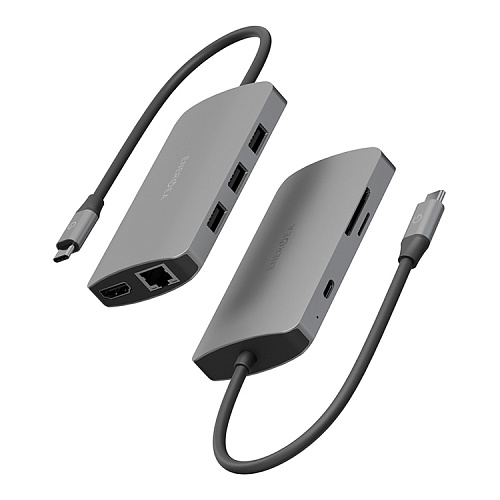 USB-концентратор EnergEA AluHub HD Pro 2 (8in1) 250_100_552420
