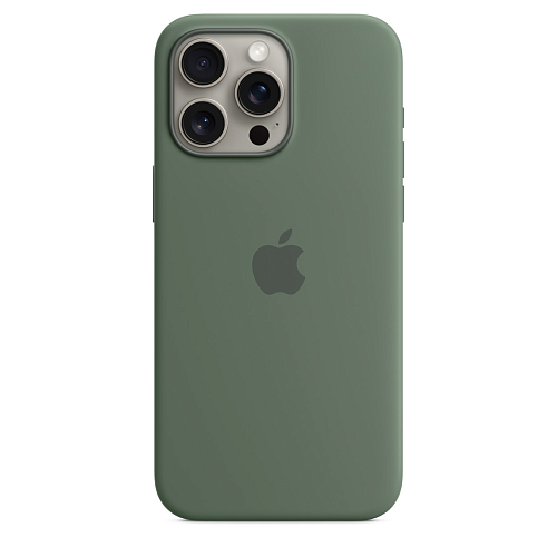 Чехол Apple iPhone 15 Pro Silicone Case with MagSafe -  Cypress 250_100_761714